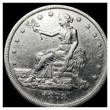 1878-S Silver Trade Dollar CLOSELY UNCIRCULATED