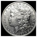 1901-S Silver Morgan Dollar CHOICE AU