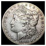 1904-S Silver Morgan Dollar LIGHTLY CIRCULATED