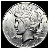 1934-S Silver Peace Dollar UNCIRCULATED