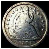 1840-O Silver Half Dime LIGHTLY CIRCULATED