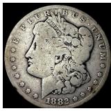 1882-CC Silver Morgan Dollar LIGHTLY CIRCULATED