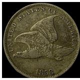 1858 Flying Eagle Cent NEARLY UNCIRCULATED