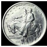 1925 Stone Mountain Silver Half Dollar CHOICE BU