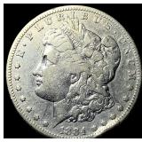 1884-O Silver Morgan Dollar NEARLY UNCIRCULATED
