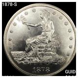 1878-S Silver Trade Dollar CHOICE BU