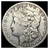 1892-CC Morgan Silver Dollar