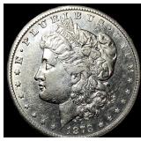 1878-S Silver Morgan Dollar CLOSELY UNCIRCULATED
