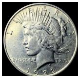 1922 Silver Peace Dollar UNCIRCULATED