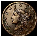 1837 Coronet Head Large Cent CLOSELY UNCIRCULATED