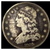 1835 Capped Bust Quarter NICELY CIRCULATED
