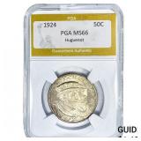 1924 Huguenot Half Dollar PGA MS66
