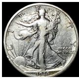 1916-D Silver Walking Liberty Half Dollar LIGHTLY