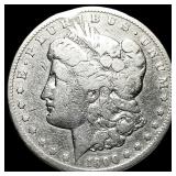 1890-CC Silver Morgan Dollar LIGHTLY CIRCULATED