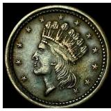1864 Civil War Token - Indian Head "Union Forever