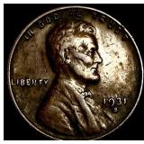 1931-S Lincoln Wheat Cent CHOICE AU