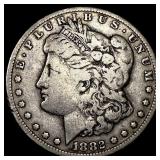 1882-CC Silver Morgan Dollar NEARLY UNCIRCULATED