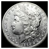 1896-S Silver Morgan Dollar NEARLY UNCIRCULATED