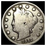 1912 Liberty Head Nickel LIGHTLY CIRCULATED