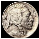 1913-D Buffalo Nickel Type 2 CLOSELY UNCIRCULATED