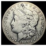 1903-S Silver Morgan Dollar LIGHTLY CIRCULATED