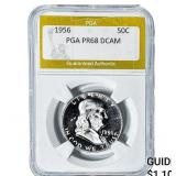 1956 Franklin Half Dollar PGA PR68 DCAM
