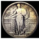 1927-S Silver Standing Liberty Quarter NICELY CIRC