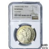1905-SO Chile Silver 1 Peso NGC VF Details