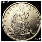 1841-O Seated Liberty Half Dollar UNCIRCULATED