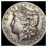 1884-S Silver Morgan Dollar CLOSELY UNCIRCULATED