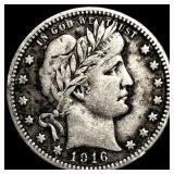1916-D Barber Quarter NEARLY UNCIRCULATED