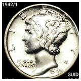 1942/1 Mercury Dime UNCIRCULATED