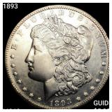 1893 Morgan Silver Dollar UNCIRCULATED