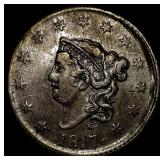 1817 Coronet Head Large Cent CHOICE AU