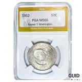 1952 Booker T Half Dollar PGA MS66