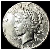 1926-S Silver Peace Dollar CLOSELY UNCIRCULATED