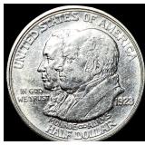 1923-S Silver Monroe Doctrine Centennial Half Doll
