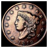 1819 Coronet Head Large Cent CLOSELY UNCIRCULATED