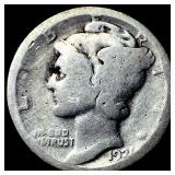 1923 Mercury Dime NICELY CIRCULATED