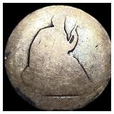Capped Bust Half Dollar (date worn off) NICELY CIR