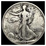 1923-S Silver Walking Liberty Half Dollar NEARLY U