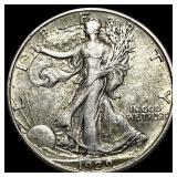 1929-S Silver Walking Liberty Half Dollar UNCIRCUL