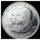 1923-S Silver Monroe Doctrine Centennial Half Doll