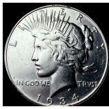 1934 Peace Silver Dollar UNCIRCULATED