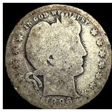 1896-O Silver Barber Half Dollar NICELY CIRCULATED
