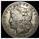 1902-S Silver Morgan Dollar LIGHTLY CIRCULATED
