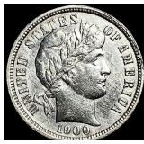 1900-O Silver Barber Dime UNCIRCULATED