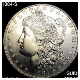 1884-S Morgan Silver Dollar UNCIRCULATED PL