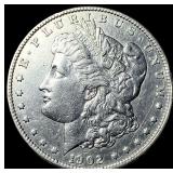 1902 Morgan Silver Dollar CLOSELY UNCIRCULATED
