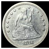1876 Seated Liberty Quarter CLOSELY UNCIRCULATED